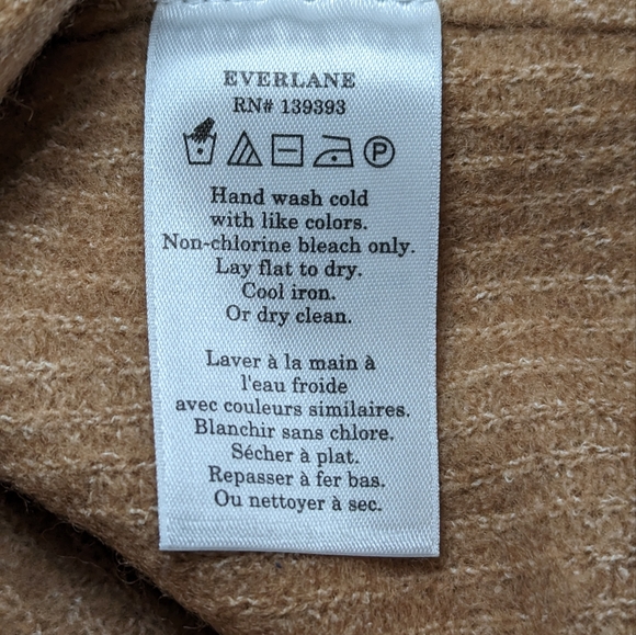NWT Everlane The Cozy-Stretch Tank In Camel Size Medium - Picture 6 of 7